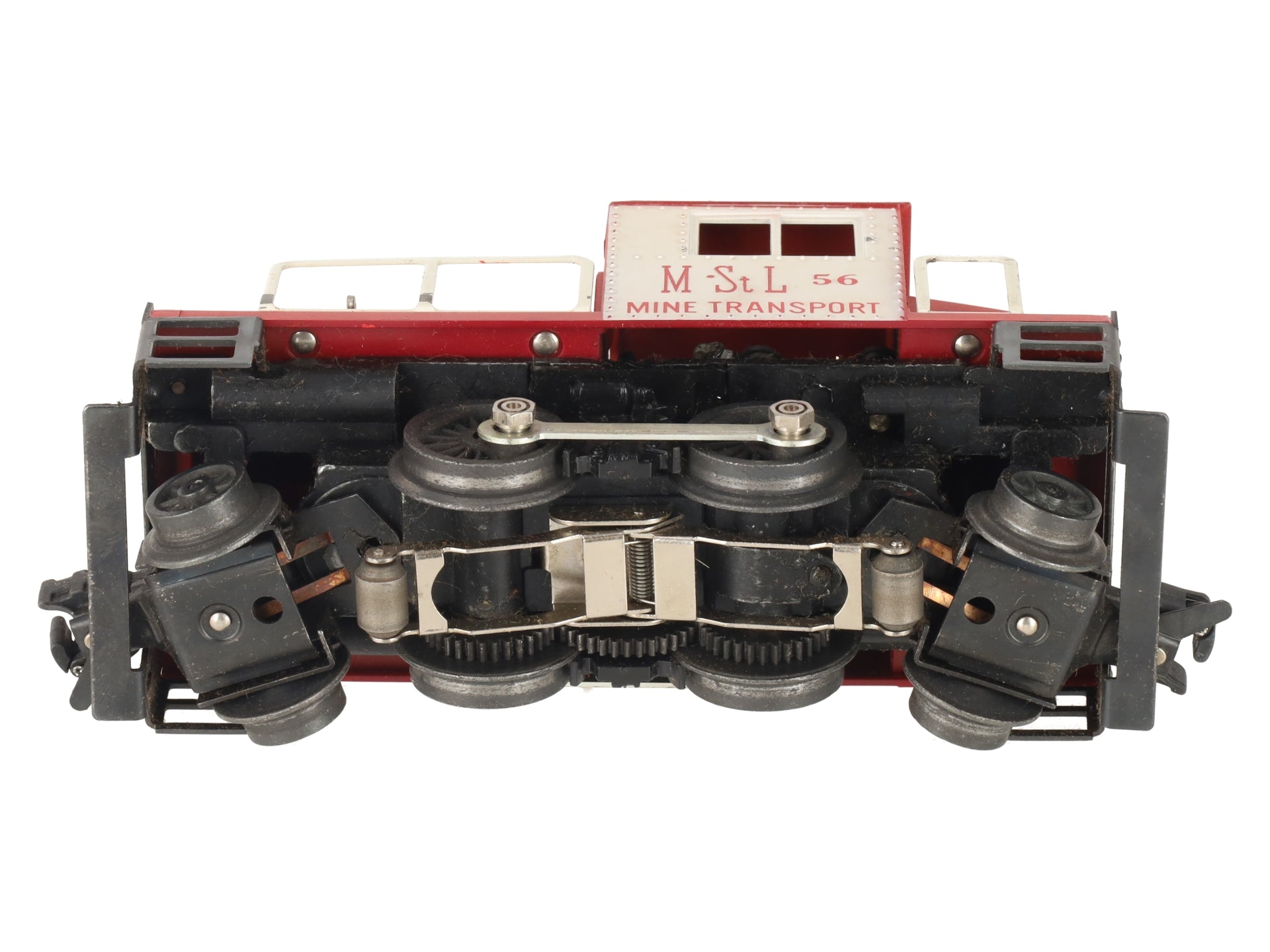 Lionel 56 Vintage O Minneapolis & St. Louis Powered Diesel locomotive VG/Box