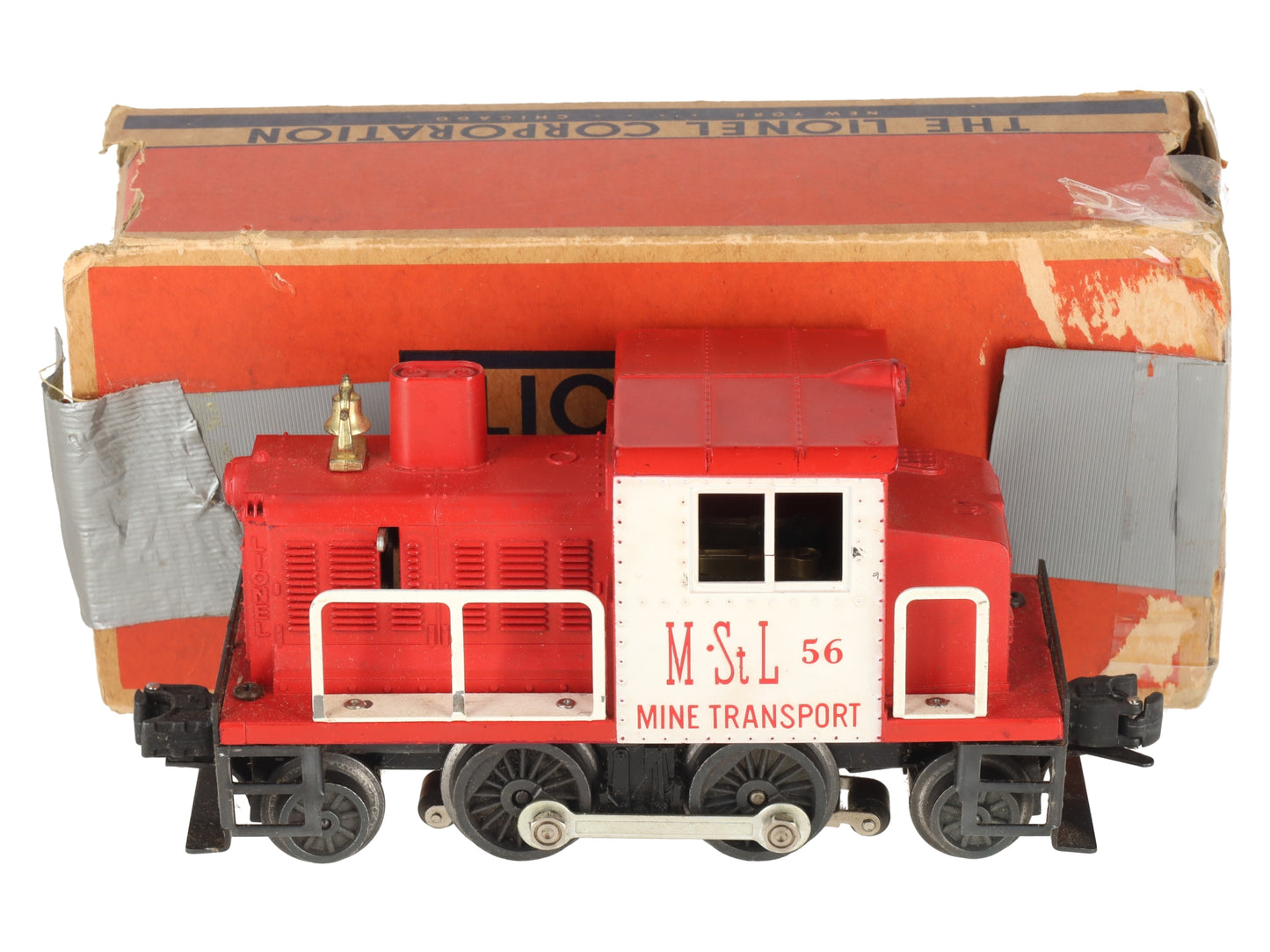 Lionel 56 Vintage O Minneapolis & St. Louis Powered Diesel locomotive VG/Box