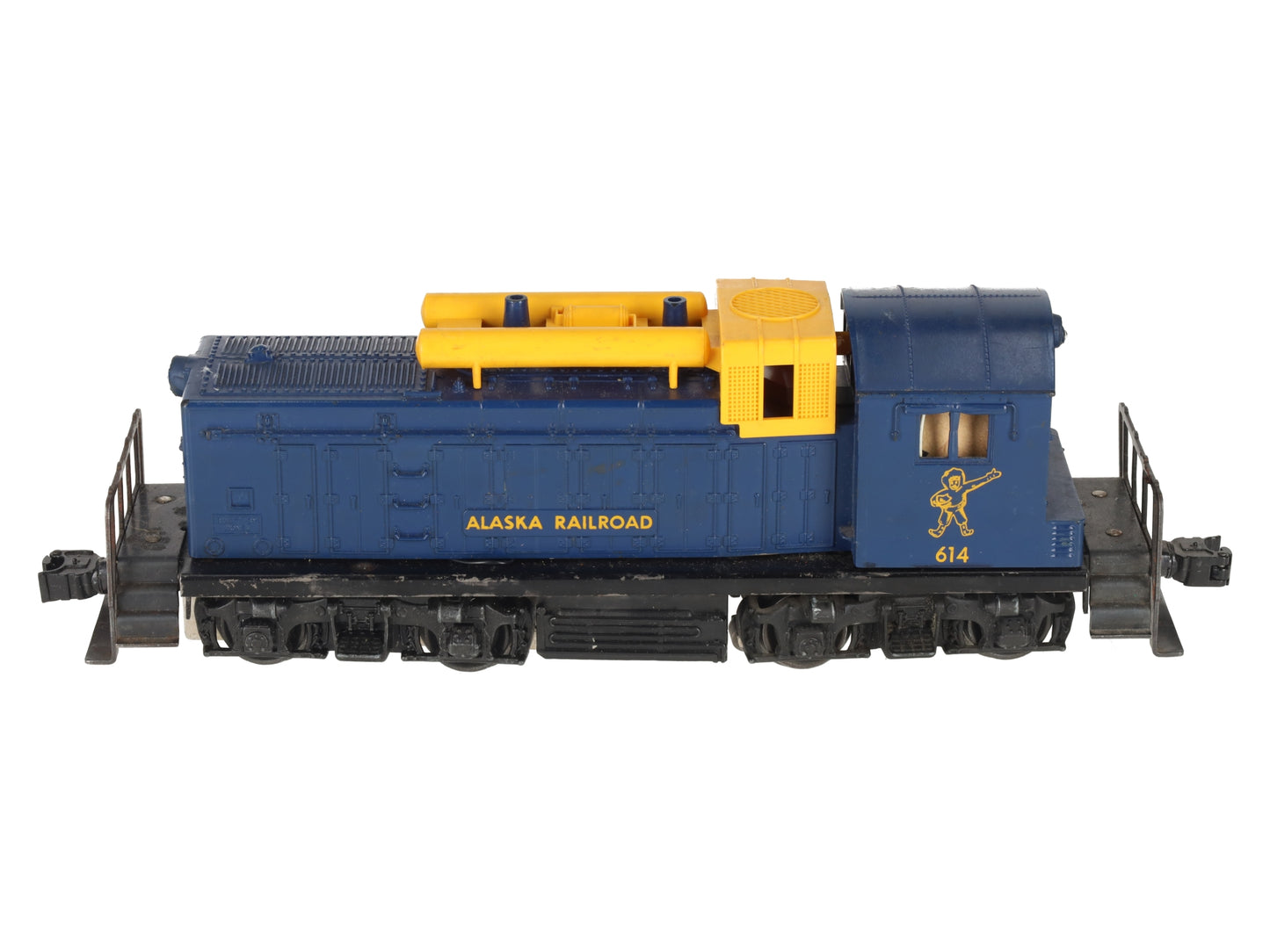 Lionel 614 Vintage O Alaska Railroad EMD NW-2 Diesel Switcher VG