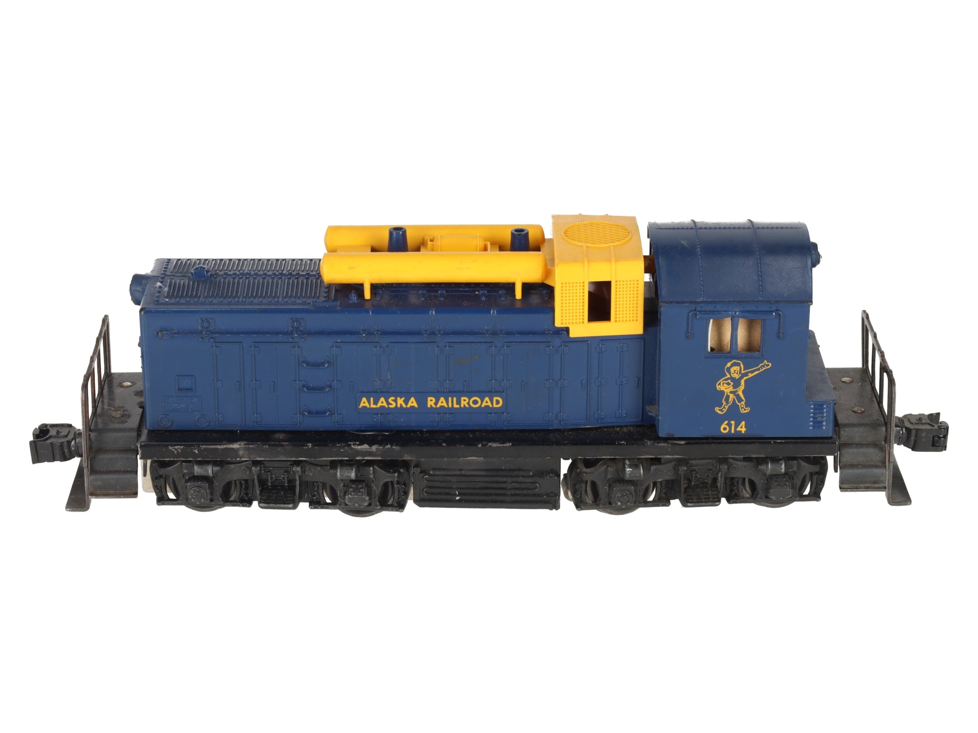 Lionel 614 Vintage O Alaska Railroad EMD NW-2 Diesel Switcher VG