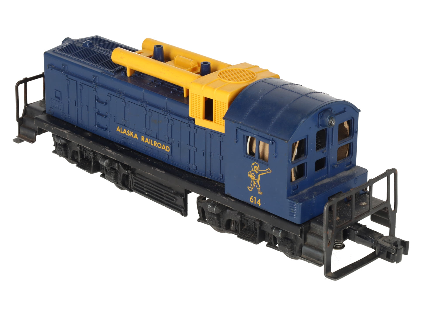 Lionel 614 Vintage O Alaska Railroad EMD NW-2 Diesel Switcher VG