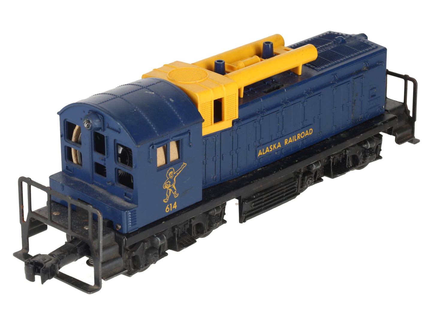 Lionel 614 Vintage O Alaska Railroad EMD NW-2 Diesel Switcher VG
