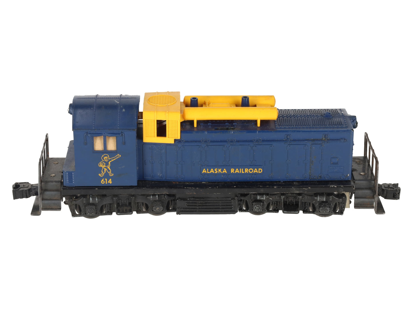 Lionel 614 Vintage O Alaska Railroad EMD NW-2 Diesel Switcher VG