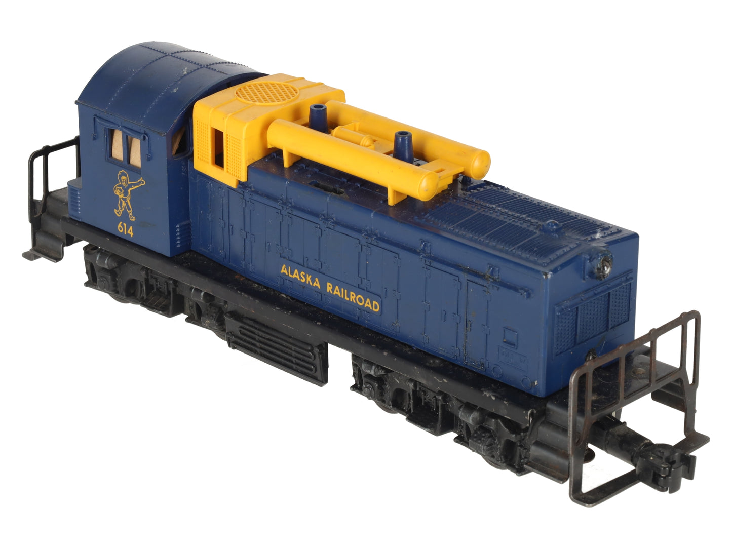 Lionel 614 Vintage O Alaska Railroad EMD NW-2 Diesel Switcher VG