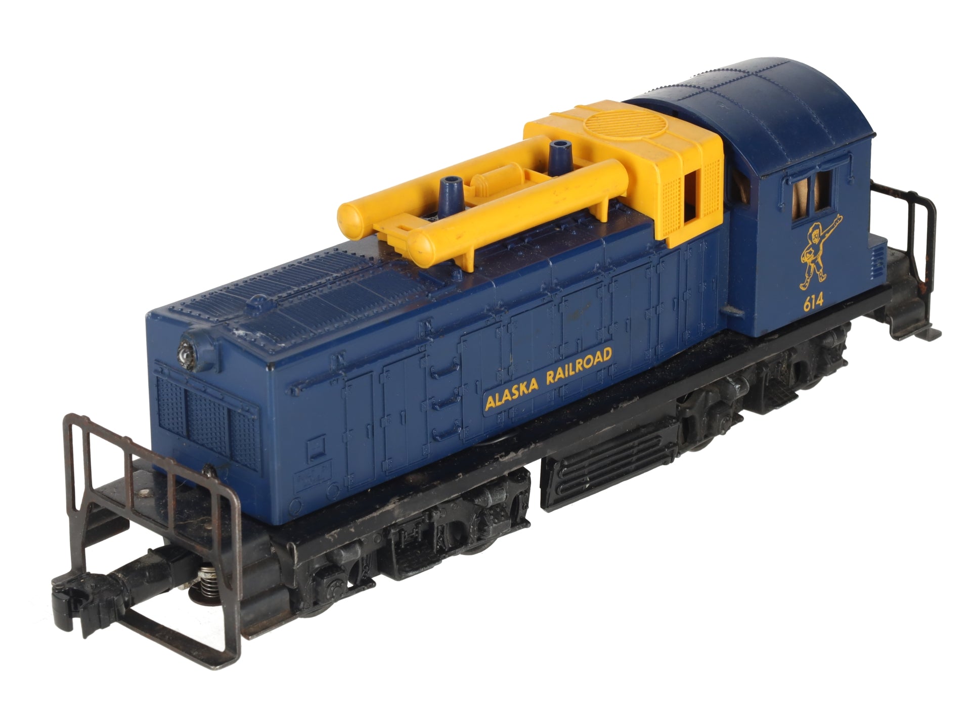 Lionel 614 Vintage O Alaska Railroad EMD NW-2 Diesel Switcher VG