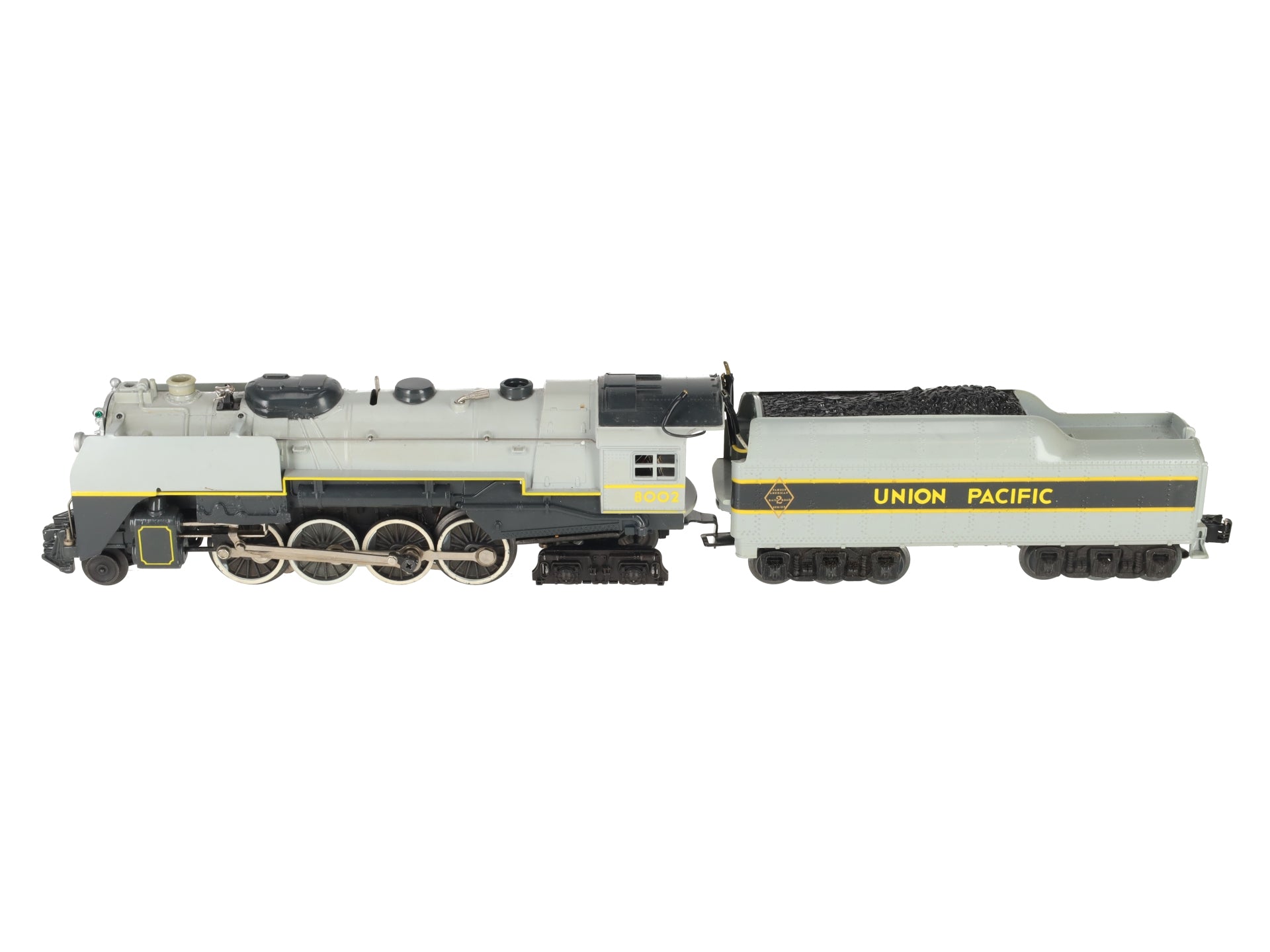 Lionel 6-8002 O Union Pacific Berkshire 2-8-4 Steam Locomotive & Tender #8002 EX/Box