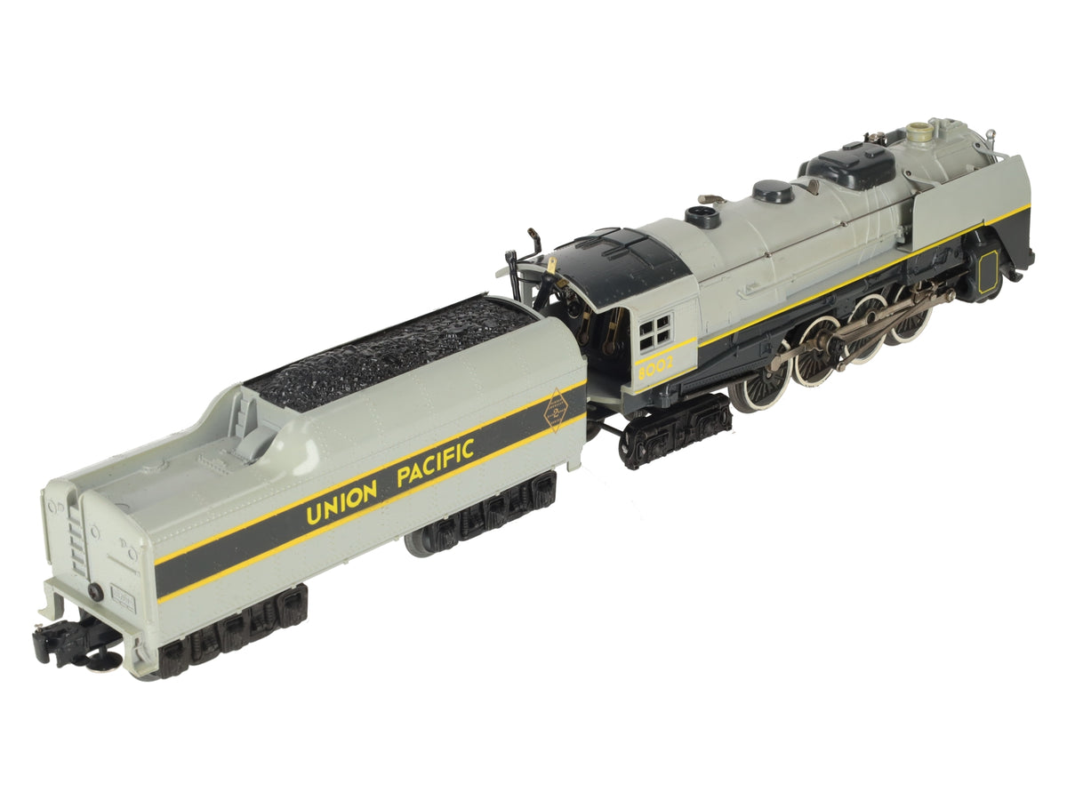 Lionel 6-8002 O Union Pacific Berkshire 2-8-4 Steam Locomotive & Tender #8002 EX/Box