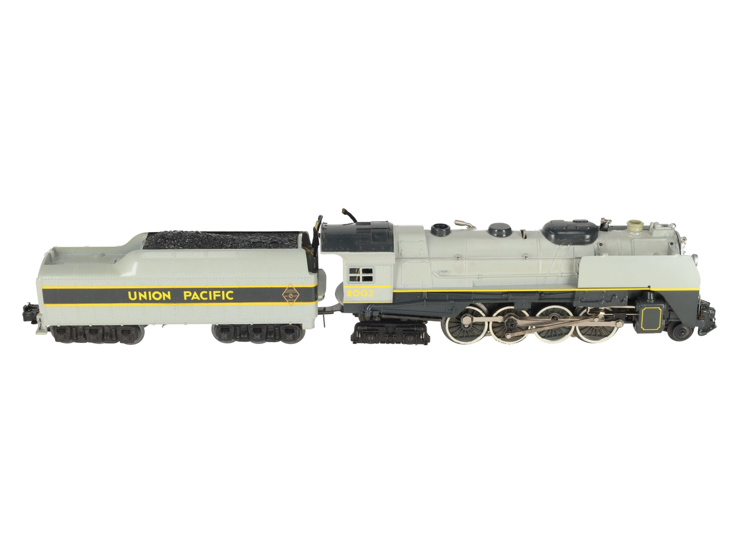 Lionel 6-8002 O Union Pacific Berkshire 2-8-4 Steam Locomotive & Tender #8002 EX/Box