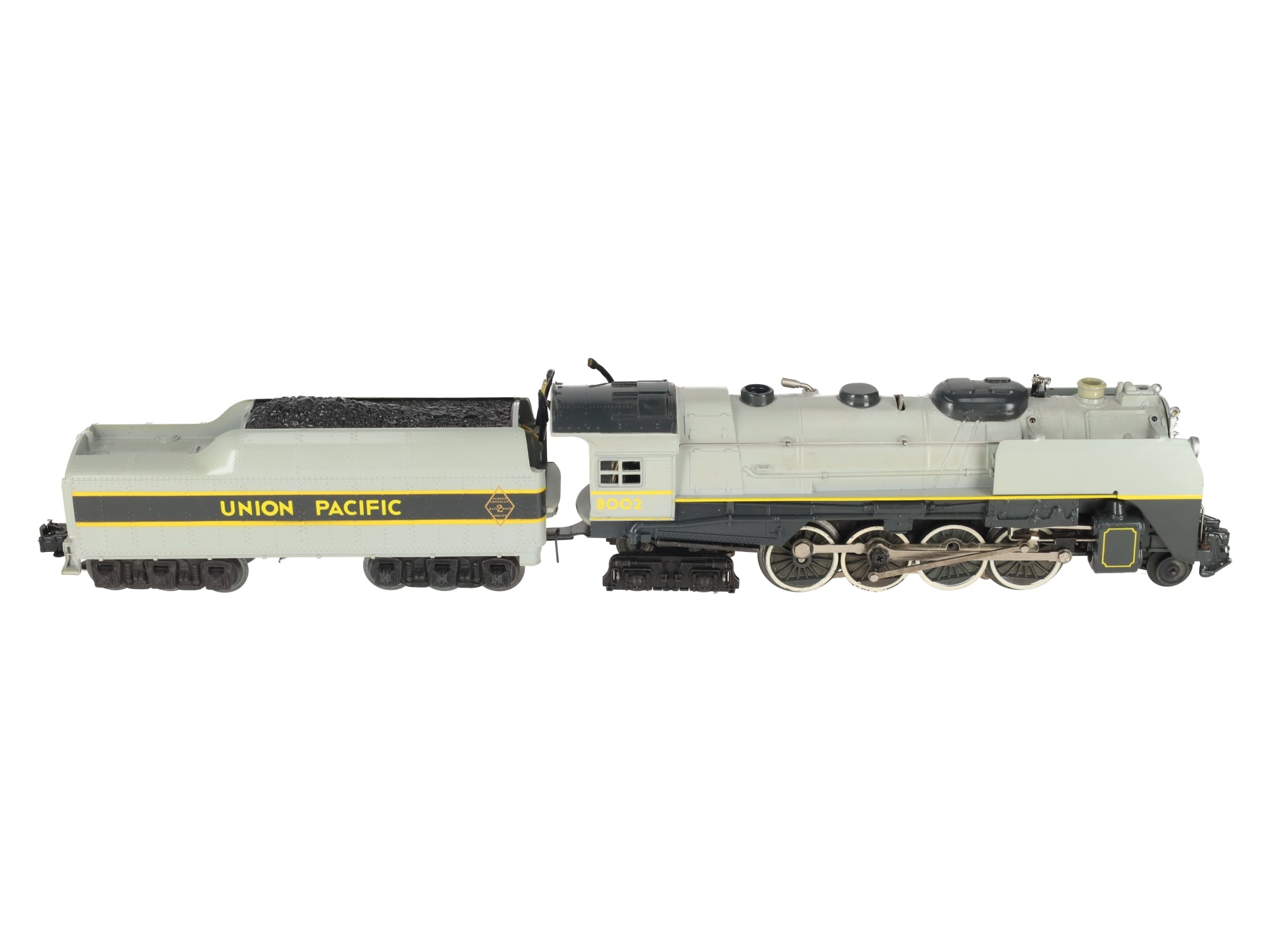 Lionel 6-8002 O Union Pacific Berkshire 2-8-4 Steam Locomotive & Tender #8002 EX/Box