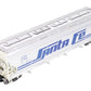 K-Line K6244-10514 O ATSF 4-Bay Centerflow Hopper #27602 EX/Box