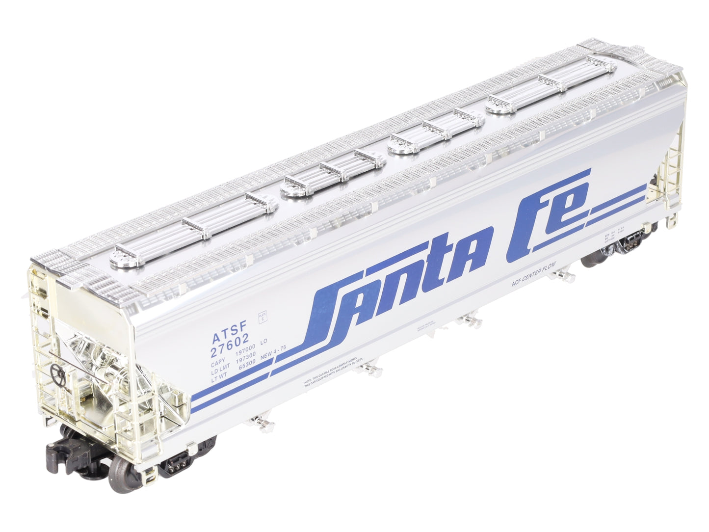 K-Line K6244-10514 O ATSF 4-Bay Centerflow Hopper #27602 EX/Box