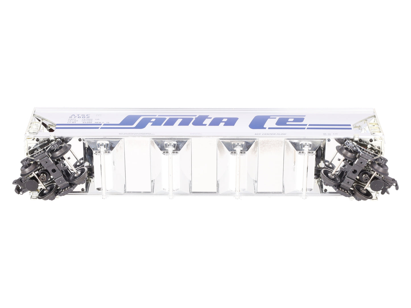 K-Line K6244-10514 O ATSF 4-Bay Centerflow Hopper #27602 EX/Box