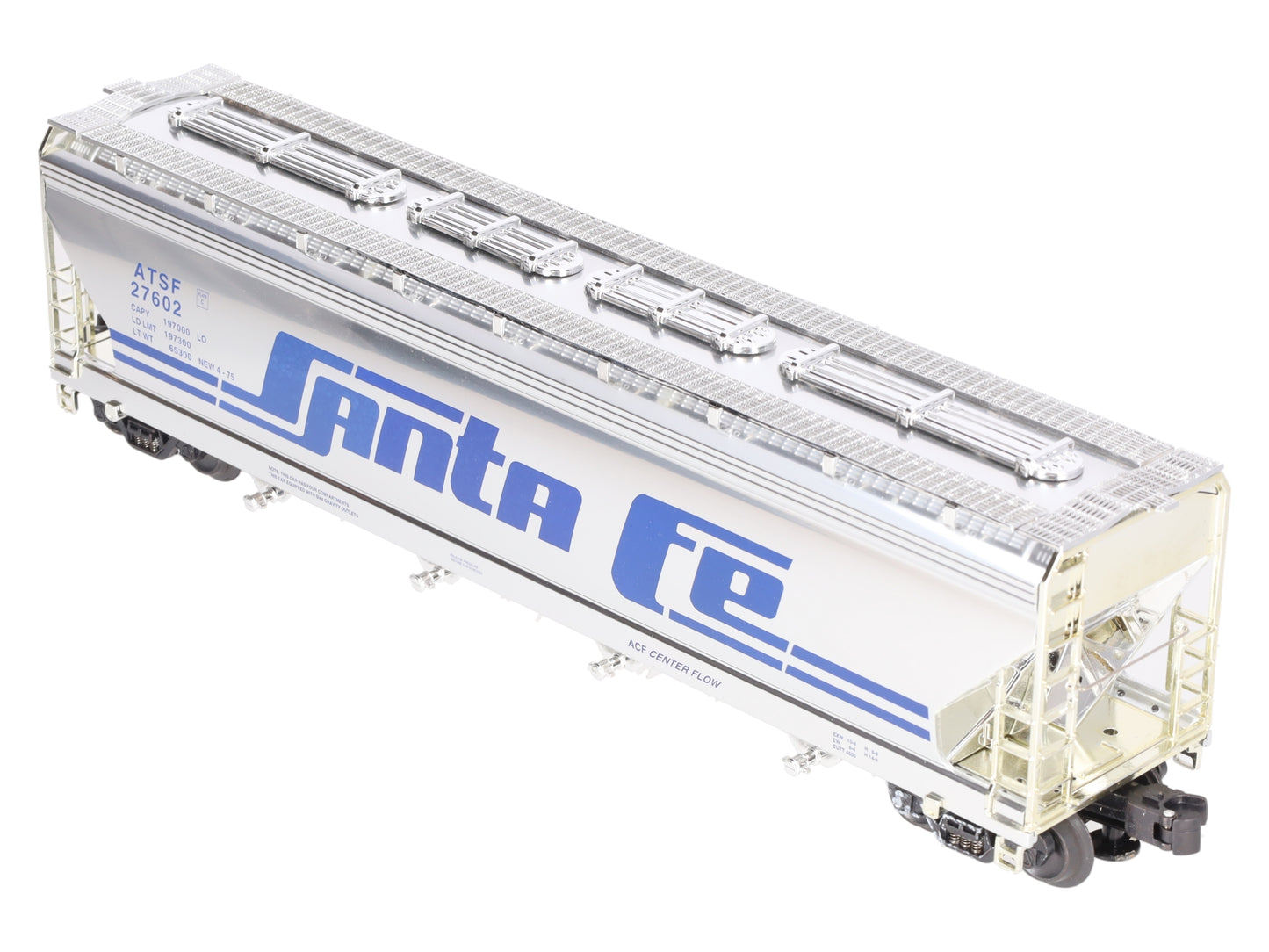 K-Line K6244-10514 O ATSF 4-Bay Centerflow Hopper #27602 EX/Box