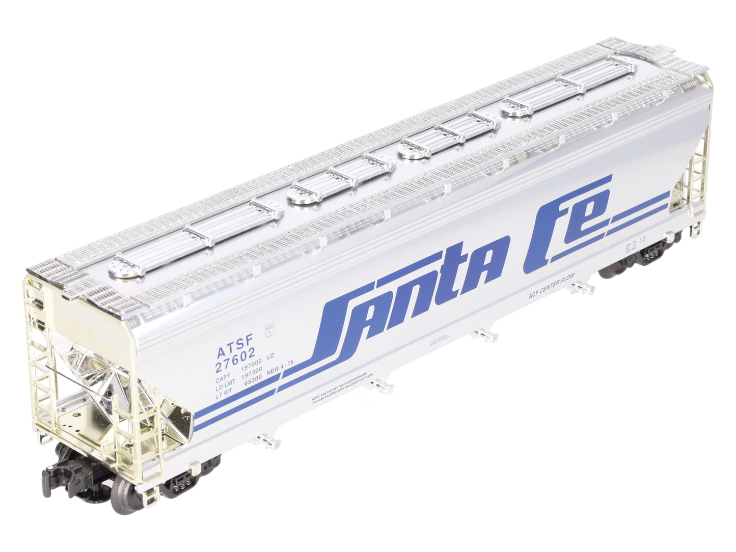 K-Line K6244-10514 O ATSF 4-Bay Centerflow Hopper #27602 EX/Box
