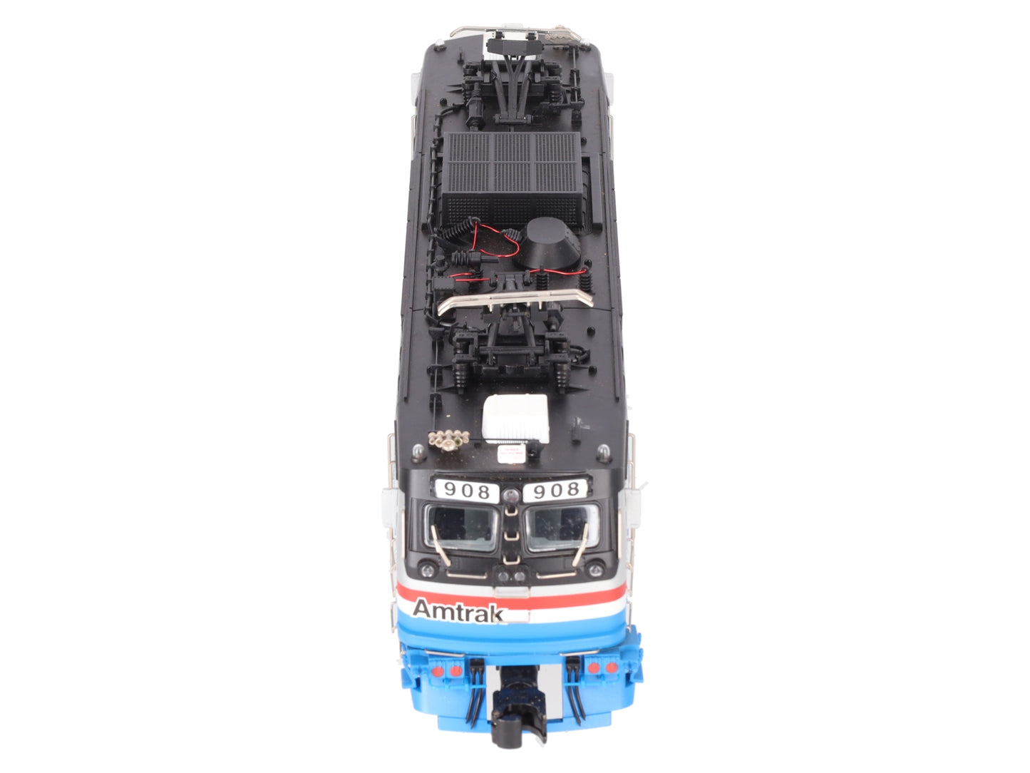 Atlas 6202-1 O Amtrak AEM-7 Electric Locomotive with Horn #908 - 3-Rail EX/Box
