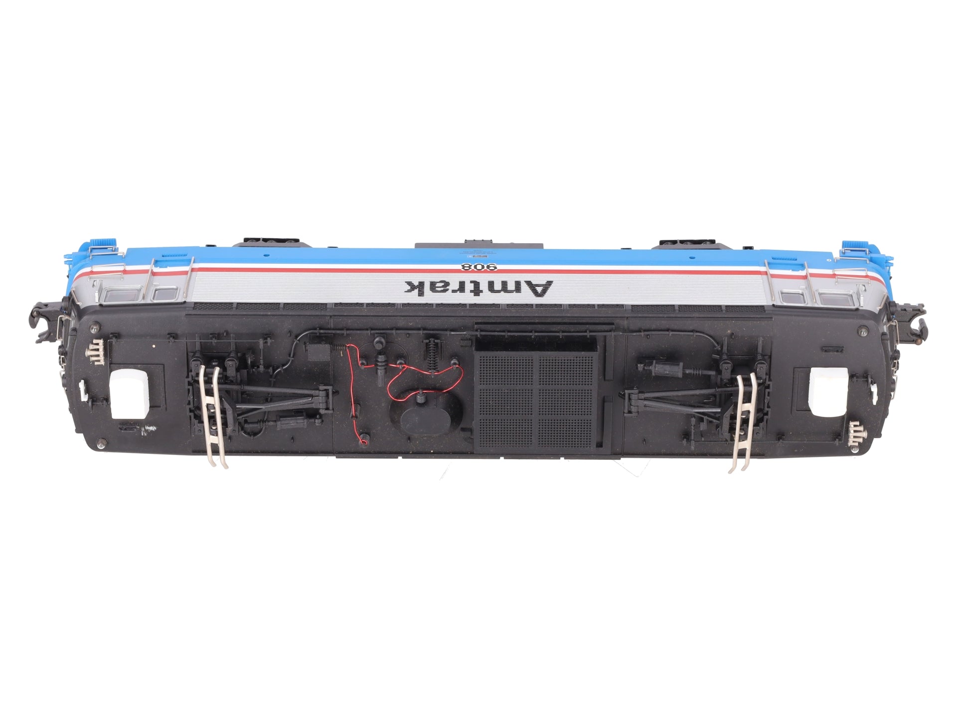 Atlas 6202-1 O Amtrak AEM-7 Electric Locomotive with Horn #908 - 3-Rail EX/Box