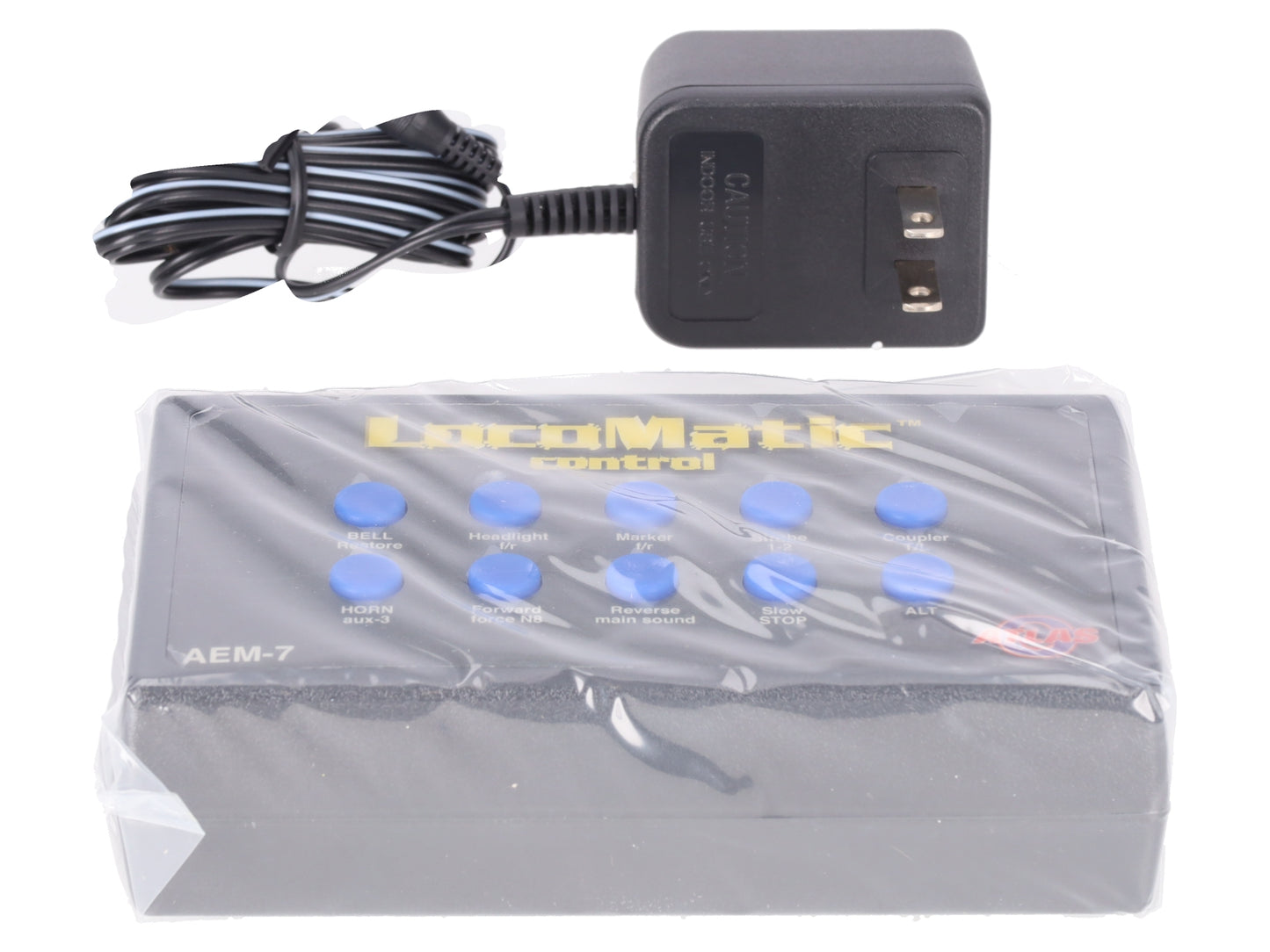 Atlas 6202-1 O Amtrak AEM-7 Electric Locomotive with Horn #908 - 3-Rail EX/Box