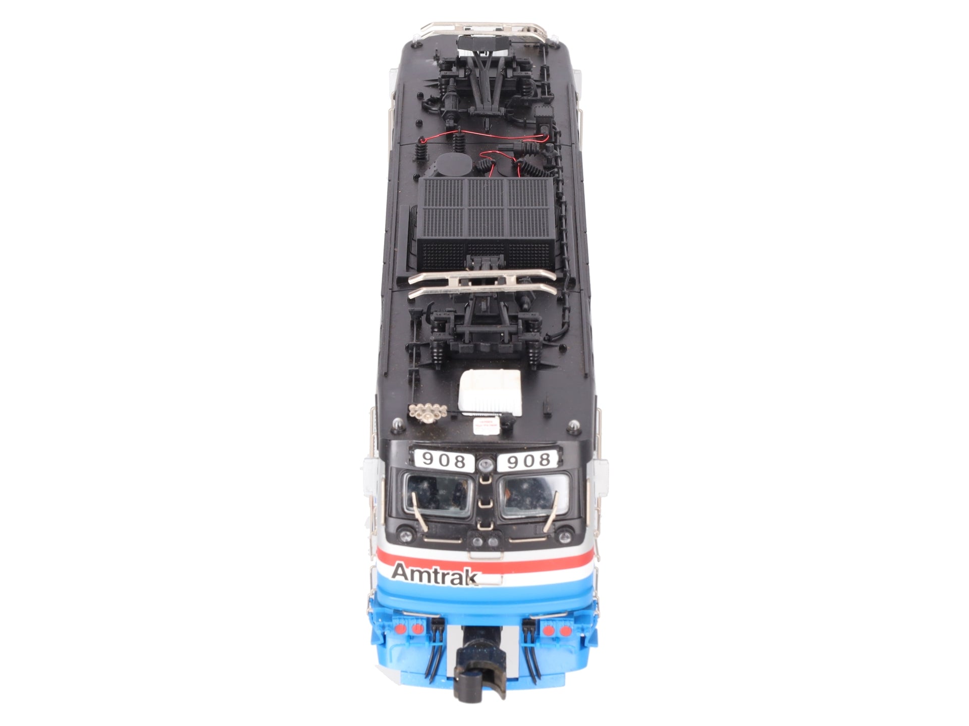 Atlas 6202-1 O Amtrak AEM-7 Electric Locomotive with Horn #908 - 3-Rail EX/Box