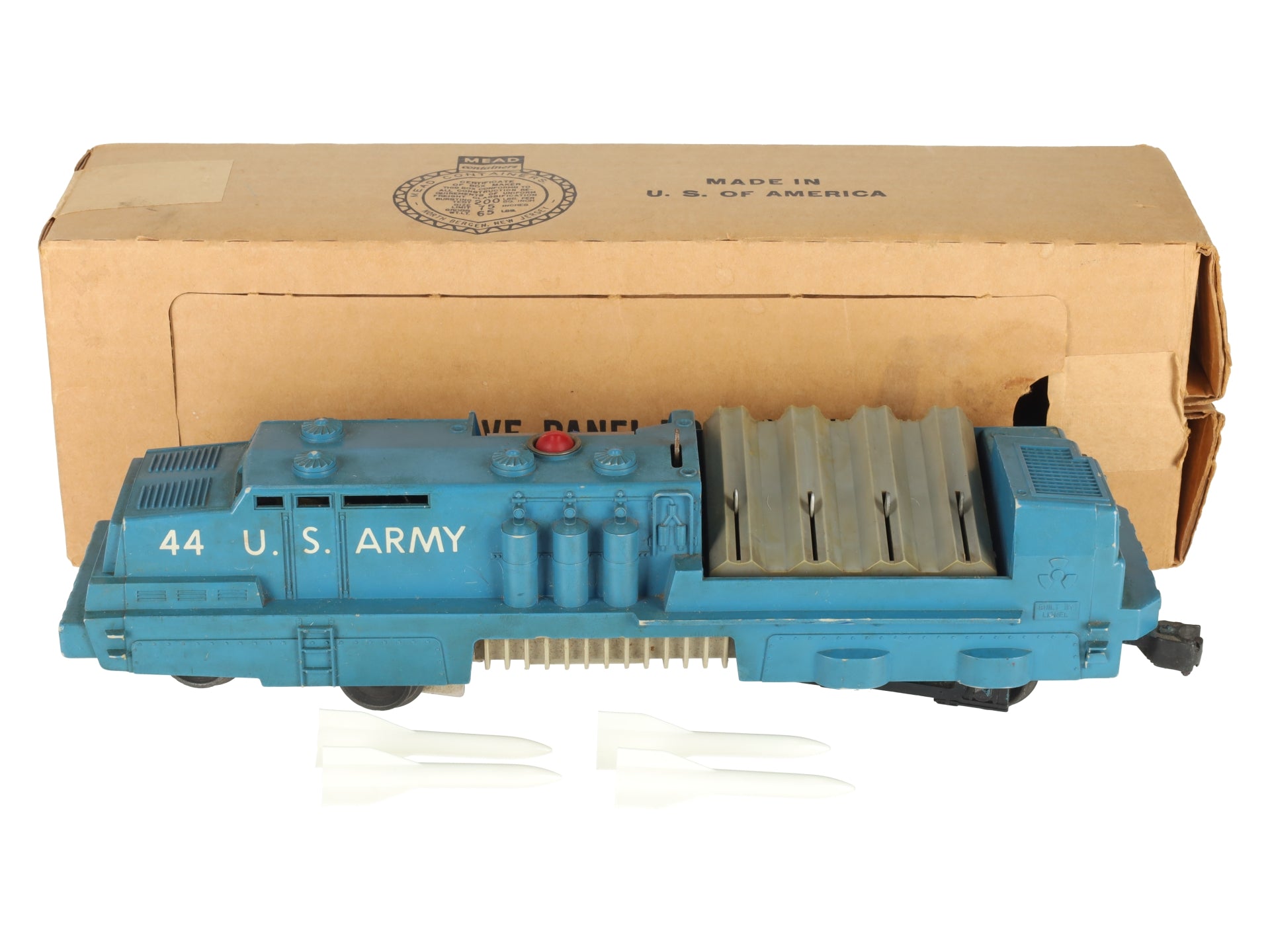 Lionel 44 Vintage O US Army Mobile Missile Launcher VG/Box