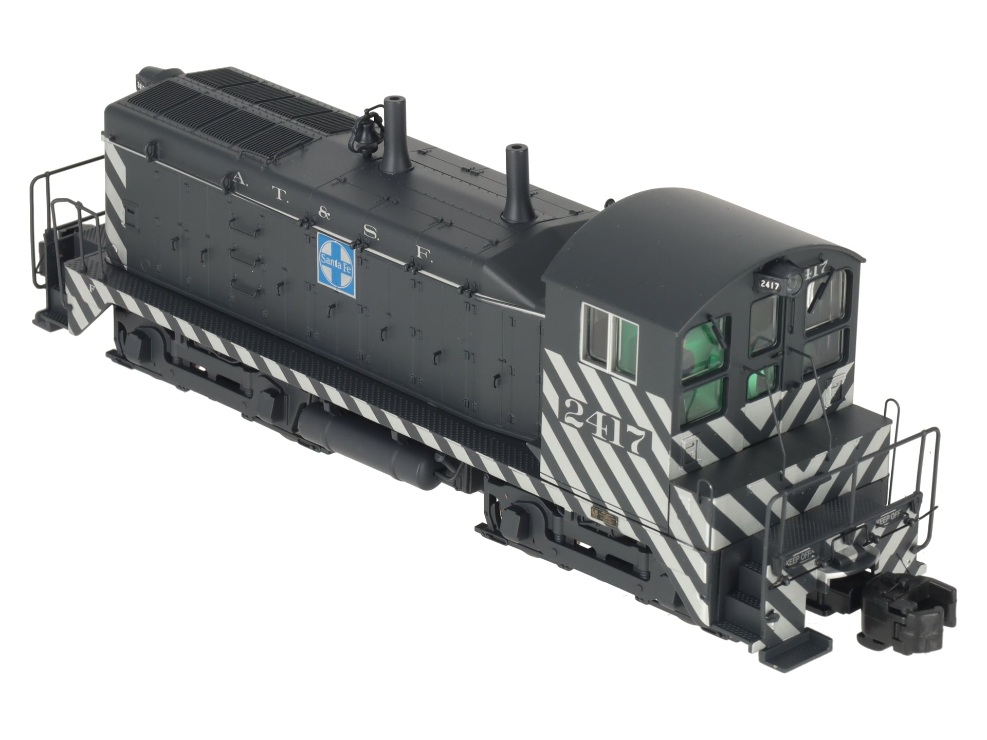 S-Helper 01254 S Scale Santa Fe Diesel Locomotive #2417 LN/Box