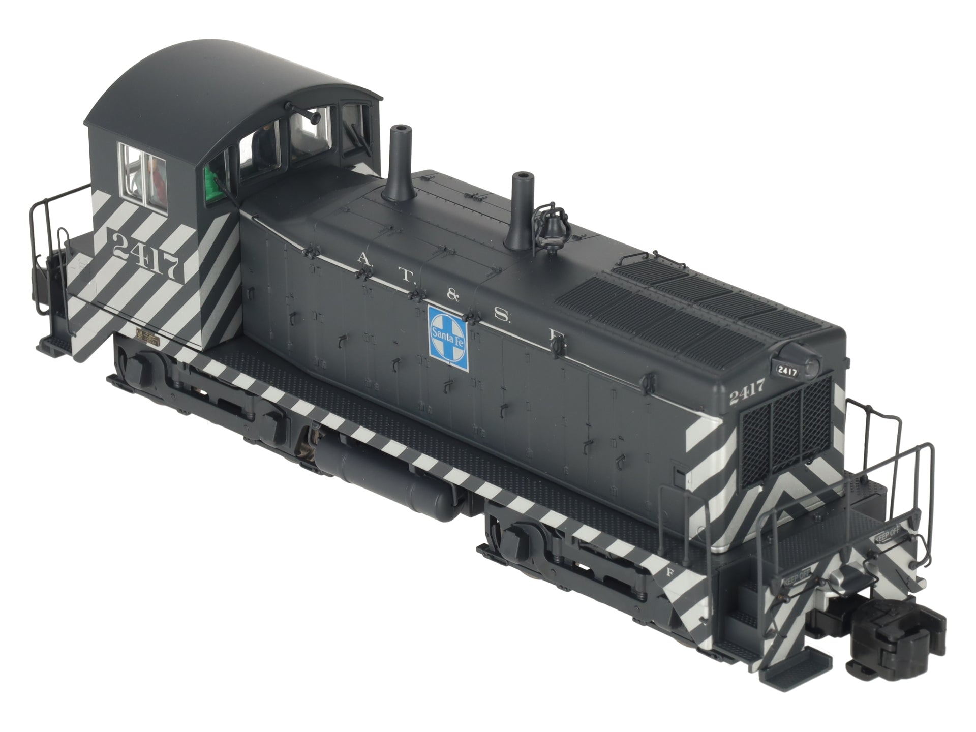 S-Helper 01254 S Scale Santa Fe Diesel Locomotive #2417 LN/Box