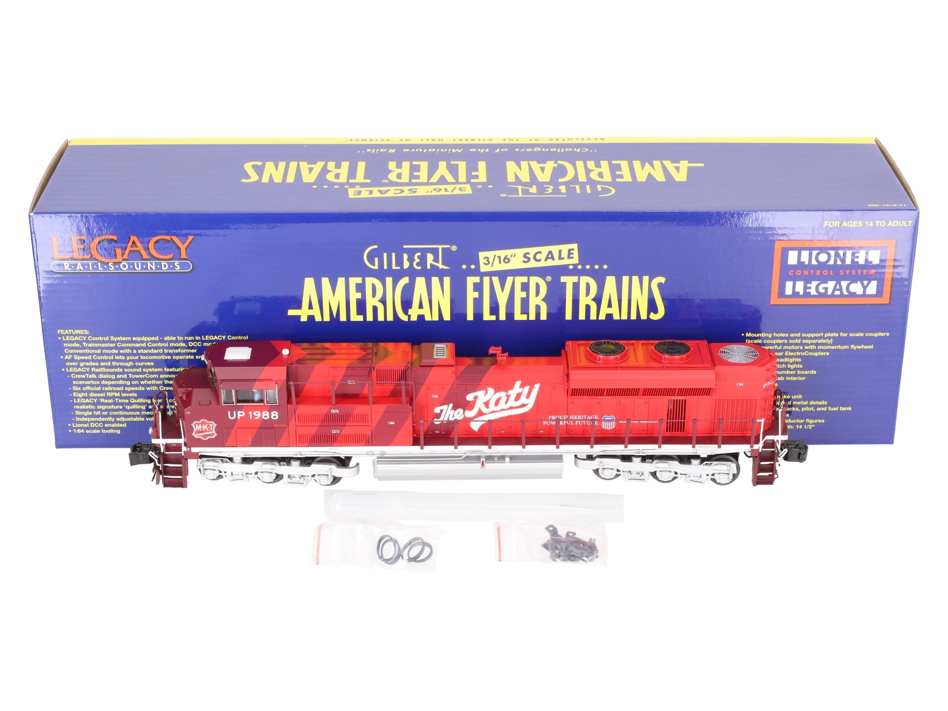 American Flyer 6-47942 S Missouri-Kansas-Texas Heritage SD70ACe LN/Box