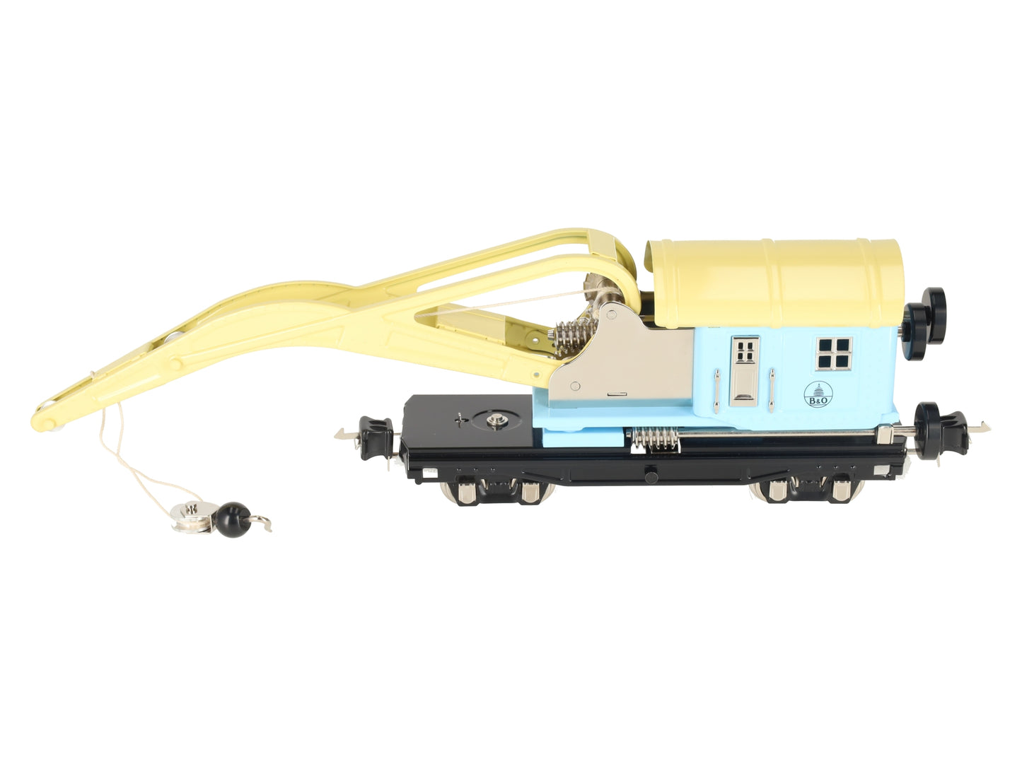 MTH 11-70089 2810 O Guage Derrick Car Baltimore & Ohio LN/Box