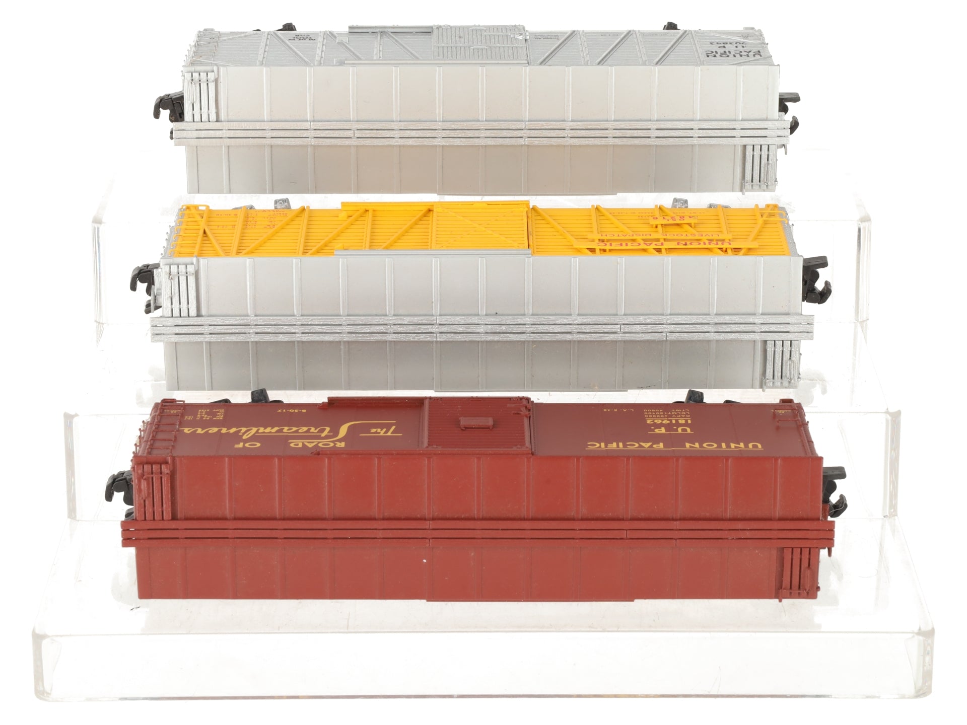 S-Helper 00352 S Gauge Union Pacific 3-Car Freight Set EX/Box