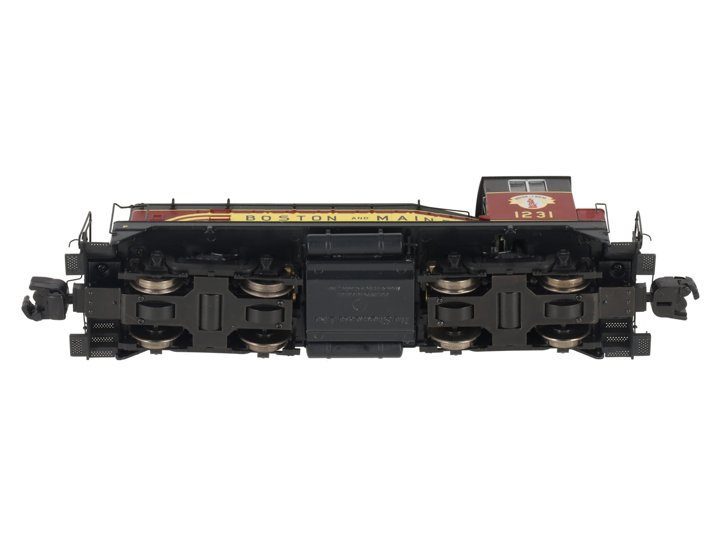 S-Helper 00099 S Gauge Boston & Maine SW-9 Diesel Switcher #1231 EX/Box