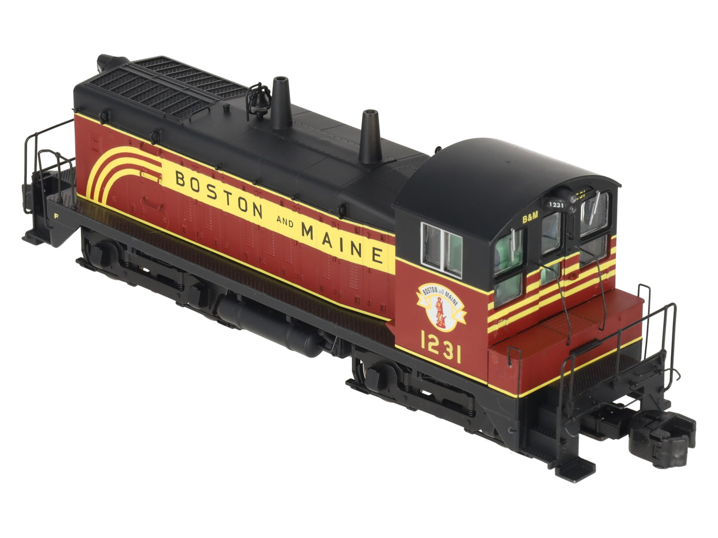 S-Helper 00099 S Gauge Boston & Maine SW-9 Diesel Switcher #1231 EX/Box