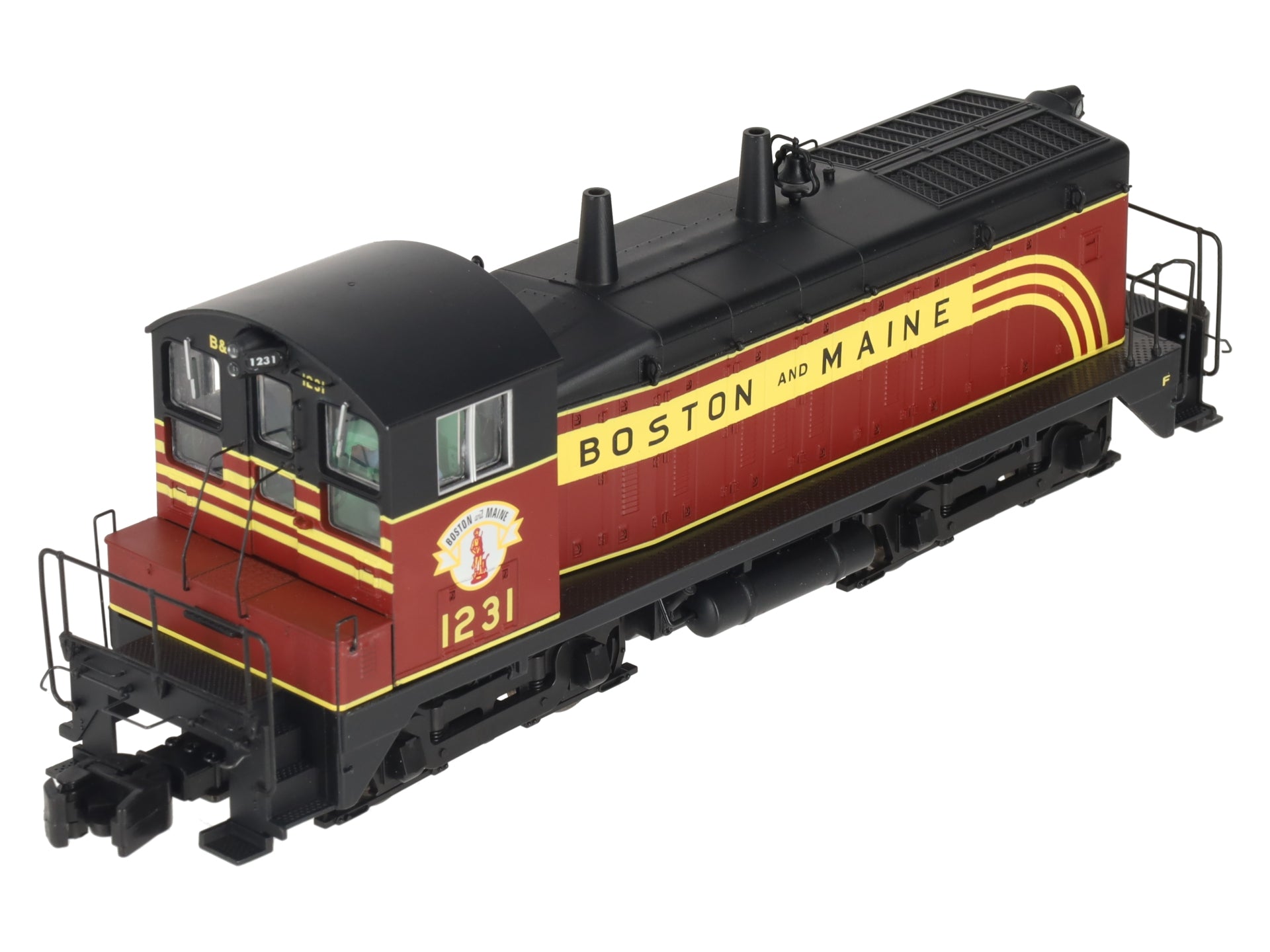 S-Helper 00099 S Gauge Boston & Maine SW-9 Diesel Switcher #1231 EX/Box