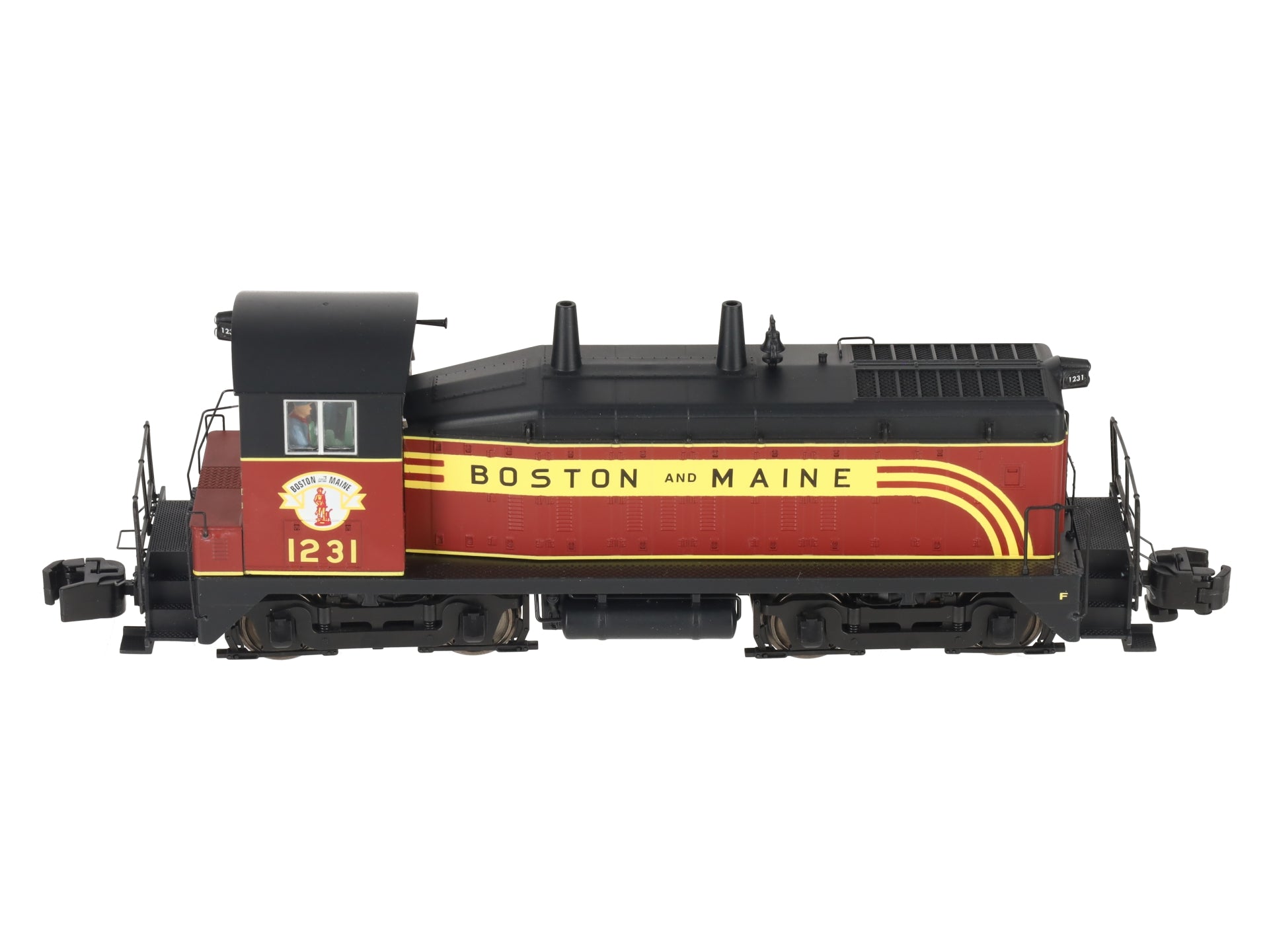 S-Helper 00099 S Gauge Boston & Maine SW-9 Diesel Switcher #1231 EX/Box