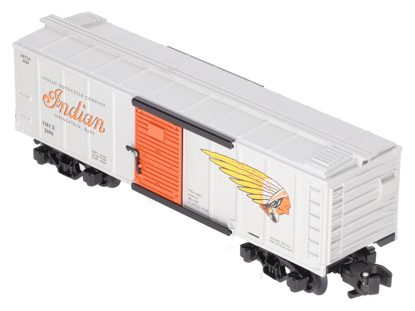 American Flyer 6-48248 S Modern Indian Motorcycle Company Boxcar #2006 LN/Box