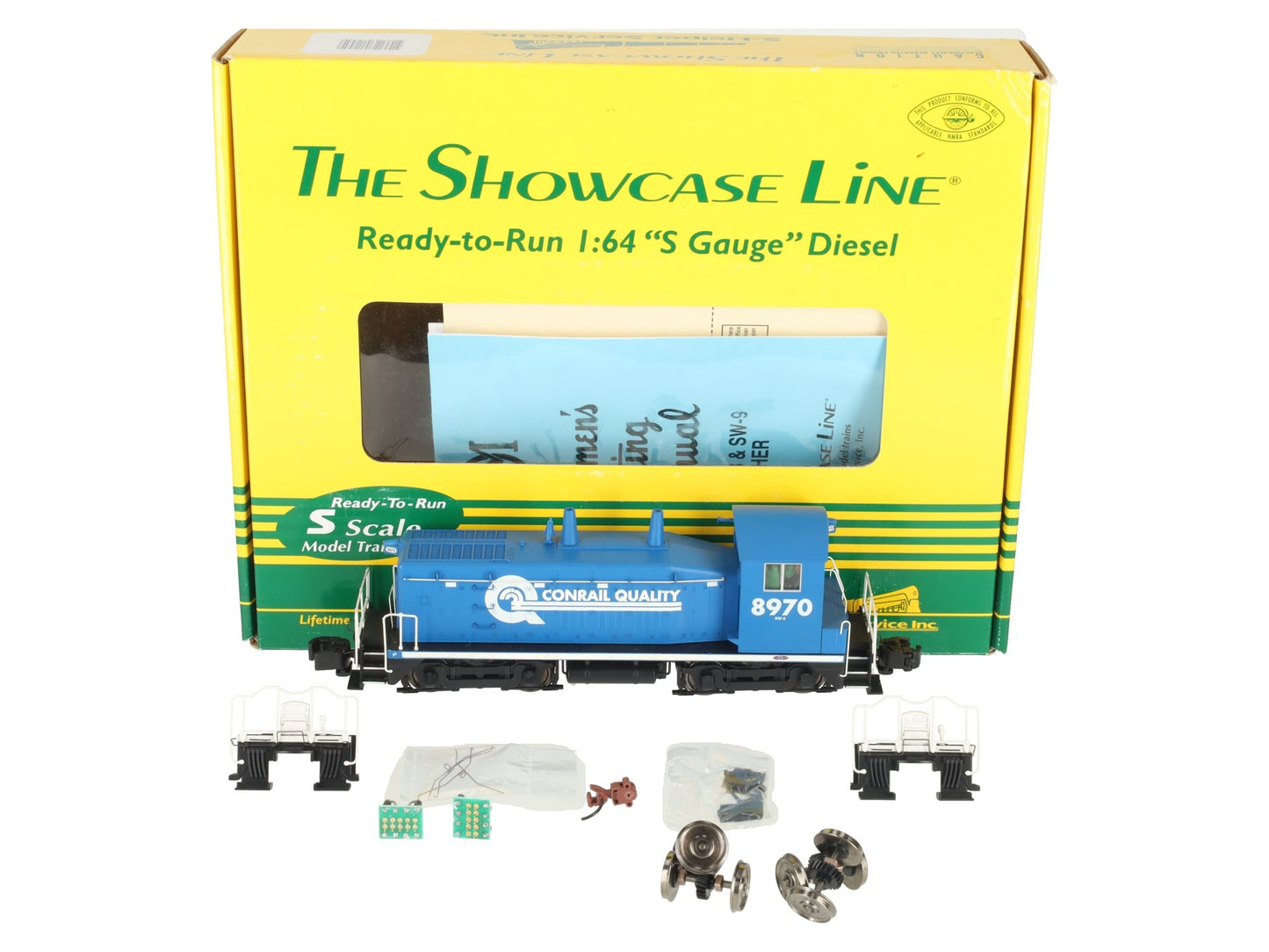 S-Helper 01245 S Scale Conrail Quality SW-9 Diesel Switcher EX/Box