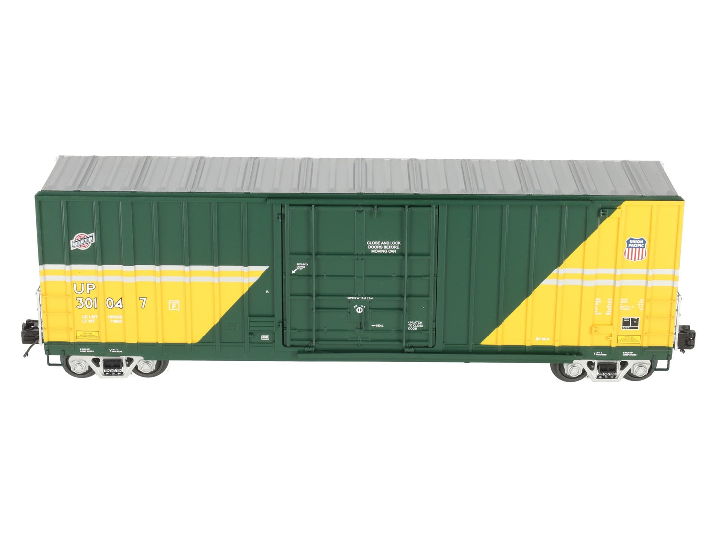 MTH 20-90354D O Gauge Chicago Northwestern 50' High Cube Boxcar LN/Box