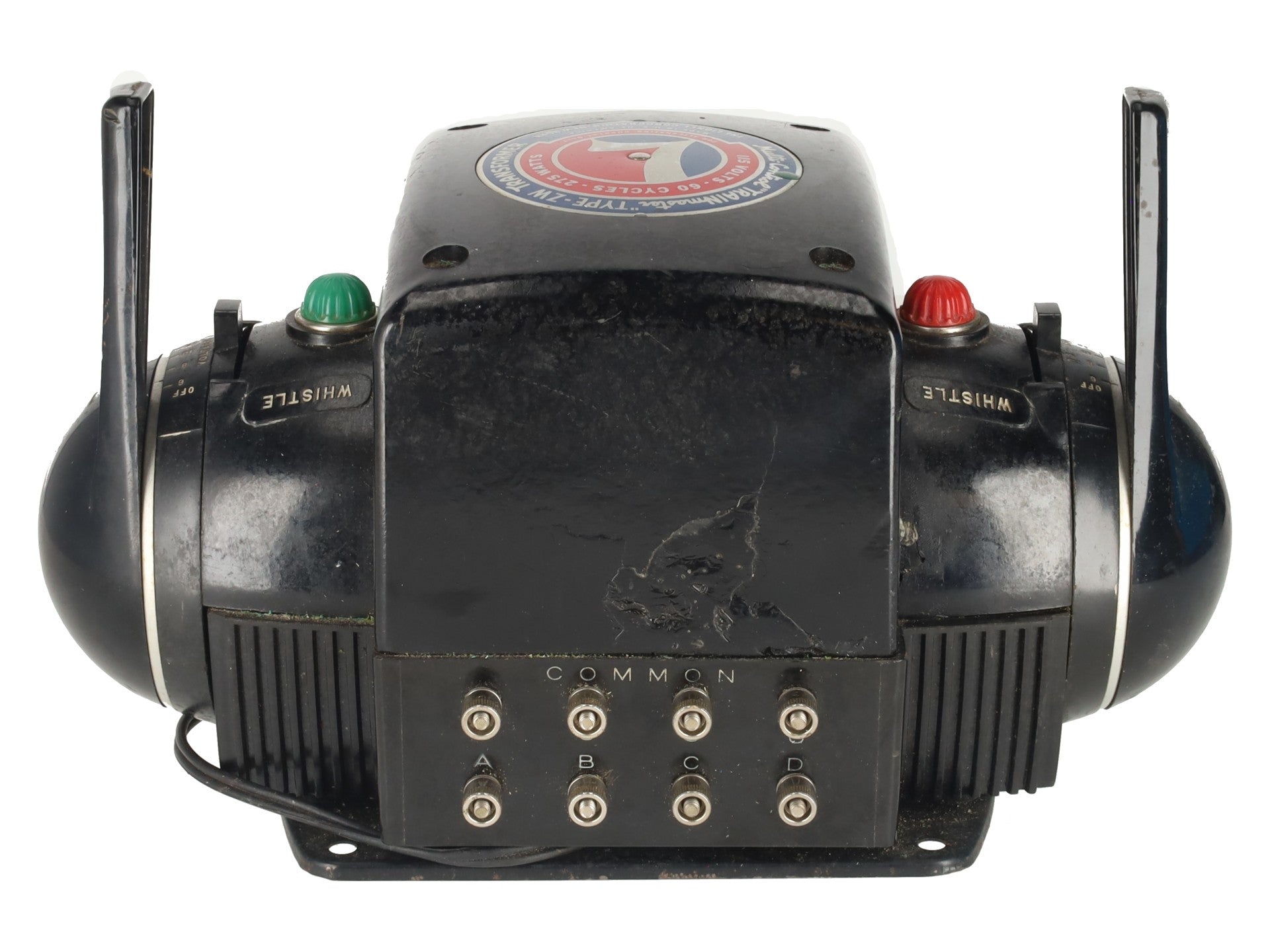 Lionel ZW O Gauge Vintage Trainmaster 275 Watt Transformer with Whistle VG