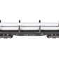 American Flyer 24540 Vintage S New Haven Flatcar w/ 3 Silver Cardboard Pipes VG