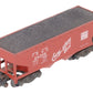American Flyer 24206 Vintage S Chicago Burlington & Quincy Hopper with Coal Load VG