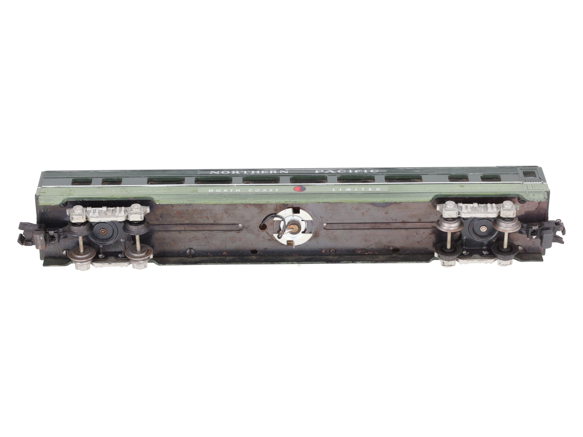 American Flyer 24846 S NP North Coast Limited Streamlined Coach Passenger Car VG/Box