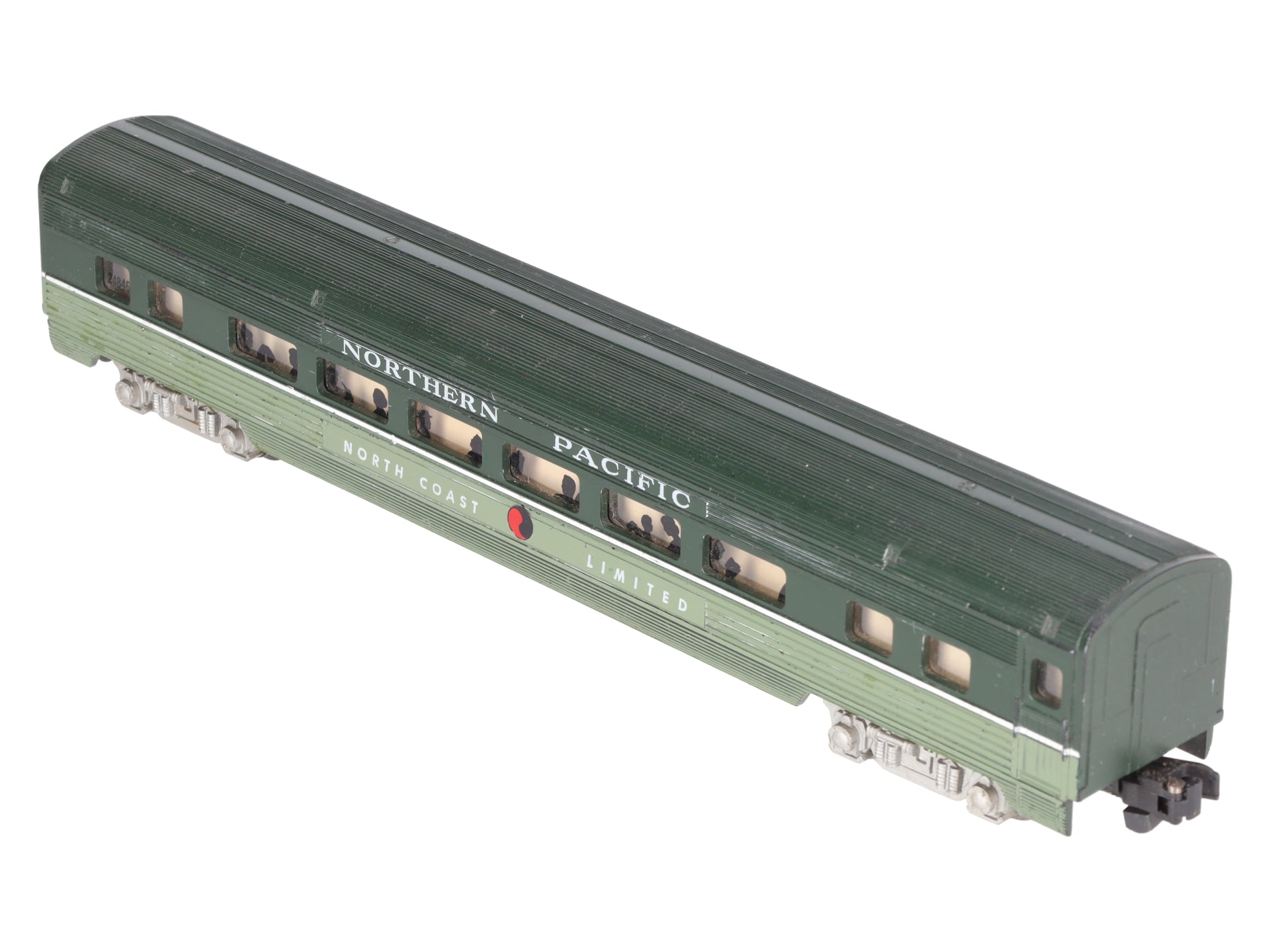 American Flyer 24846 S NP North Coast Limited Streamlined Coach Passenger Car VG/Box