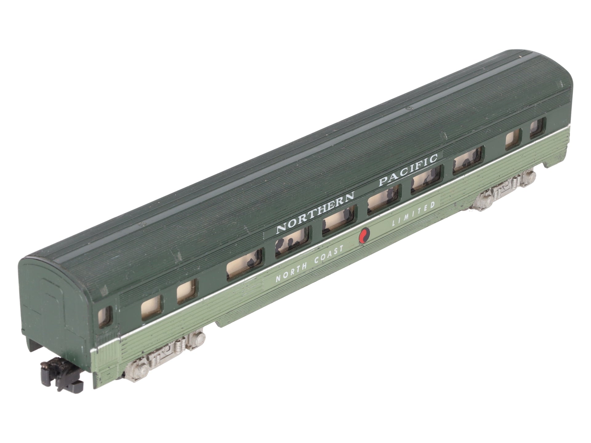 American Flyer 24846 S NP North Coast Limited Streamlined Coach Passenger Car VG/Box