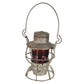 Dressel VINTAGE Arlington, NJ Red Globe Lantern VG