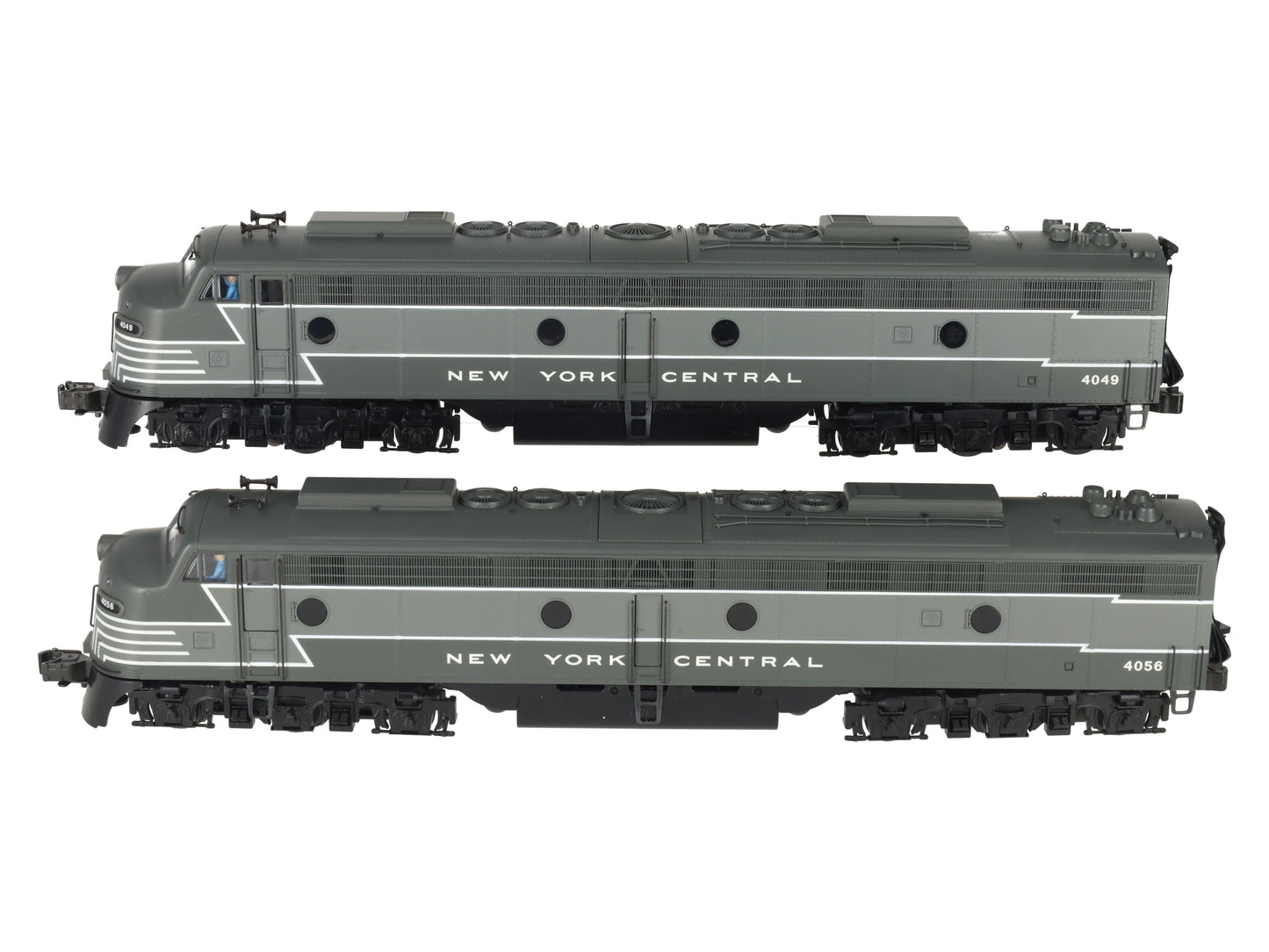 K-Line K28701S O Gauge New York Central E8 AA Diesel Locomotive Set #4046/4049 EX/Box