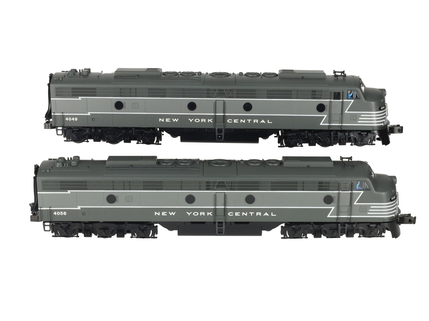 K-Line K28701S O Gauge New York Central E8 AA Diesel Locomotive Set #4046/4049 EX/Box
