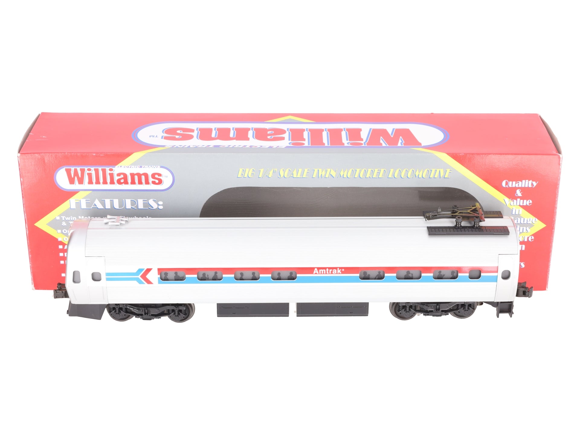 Williams MET200 O Gauge Amtrak Metroliner Dummy A Passenger Car #811 LN/Box