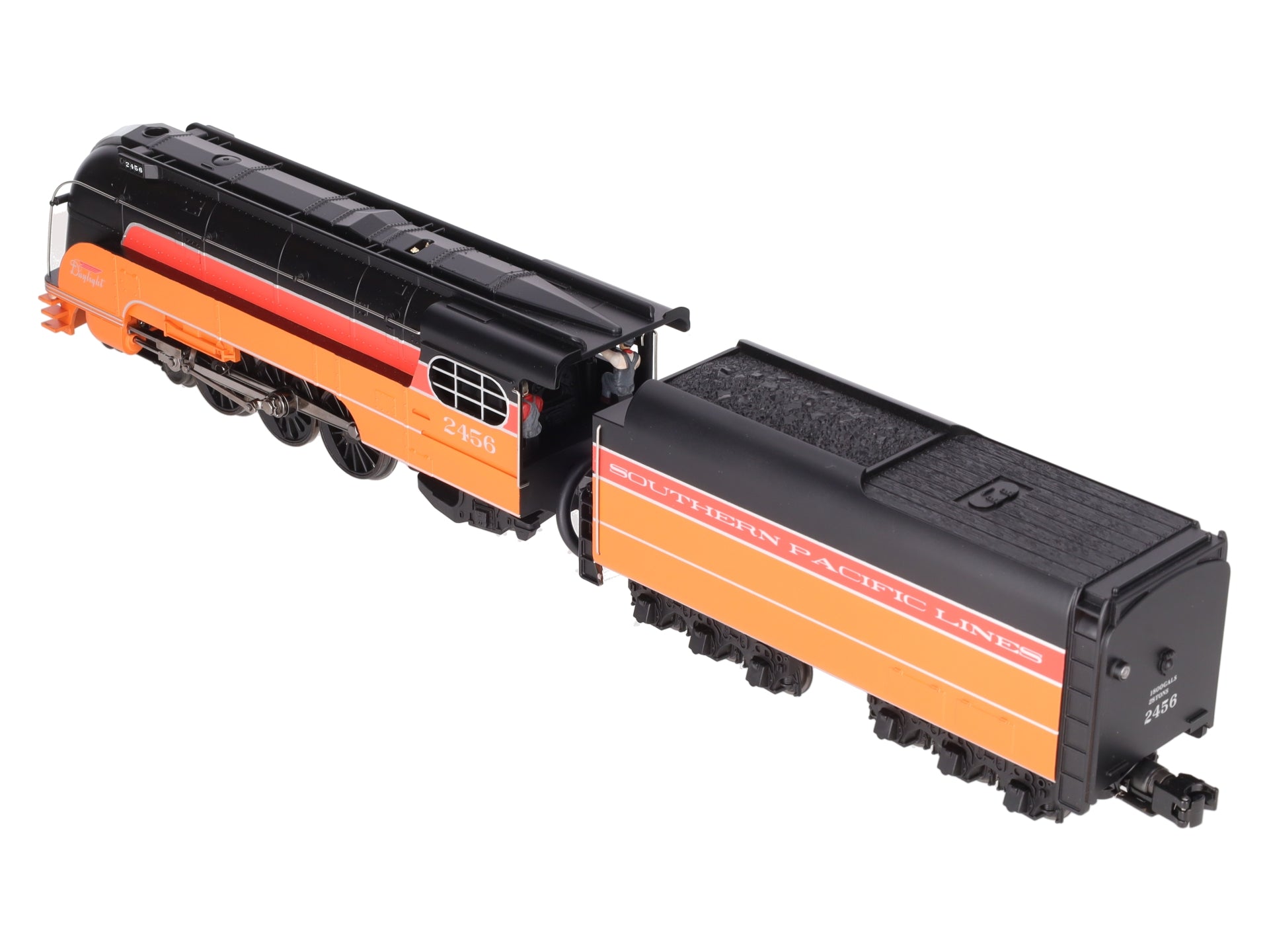 MTH 30-1441-1 Southern Pacific 4-6-2 Forty-Niner Steam Locomotive w/PS 2.0 #2456 EX/Box