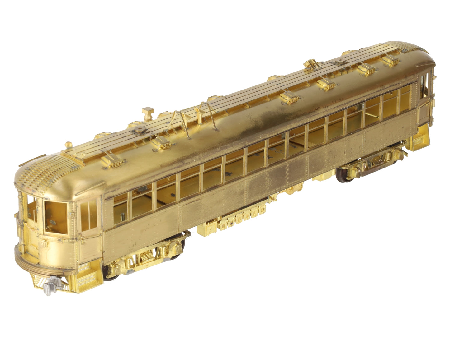 The Car Works BRASS O 2-Rail CNSM "Chicago Traction Special" Diner Car(Non-Pwrd) EX/Box