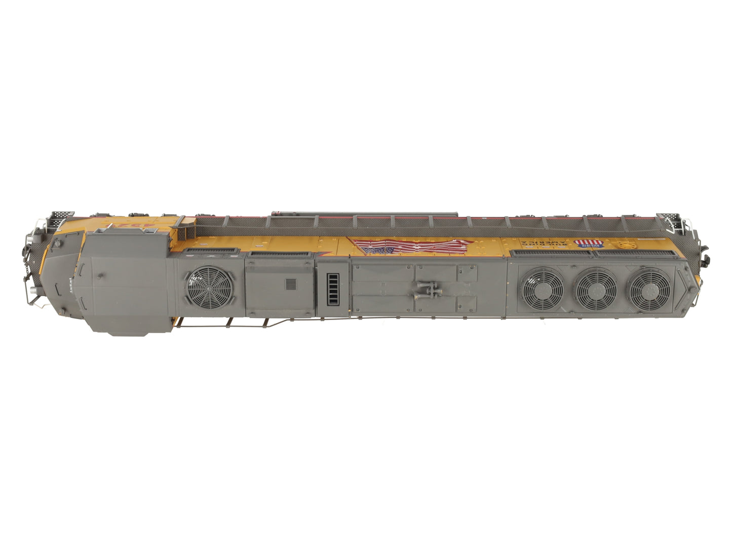MTH 20-2376-3 O Union Pacific Flag SD70 MAC Non-Powered Diesel Engine #4529 EX/Box