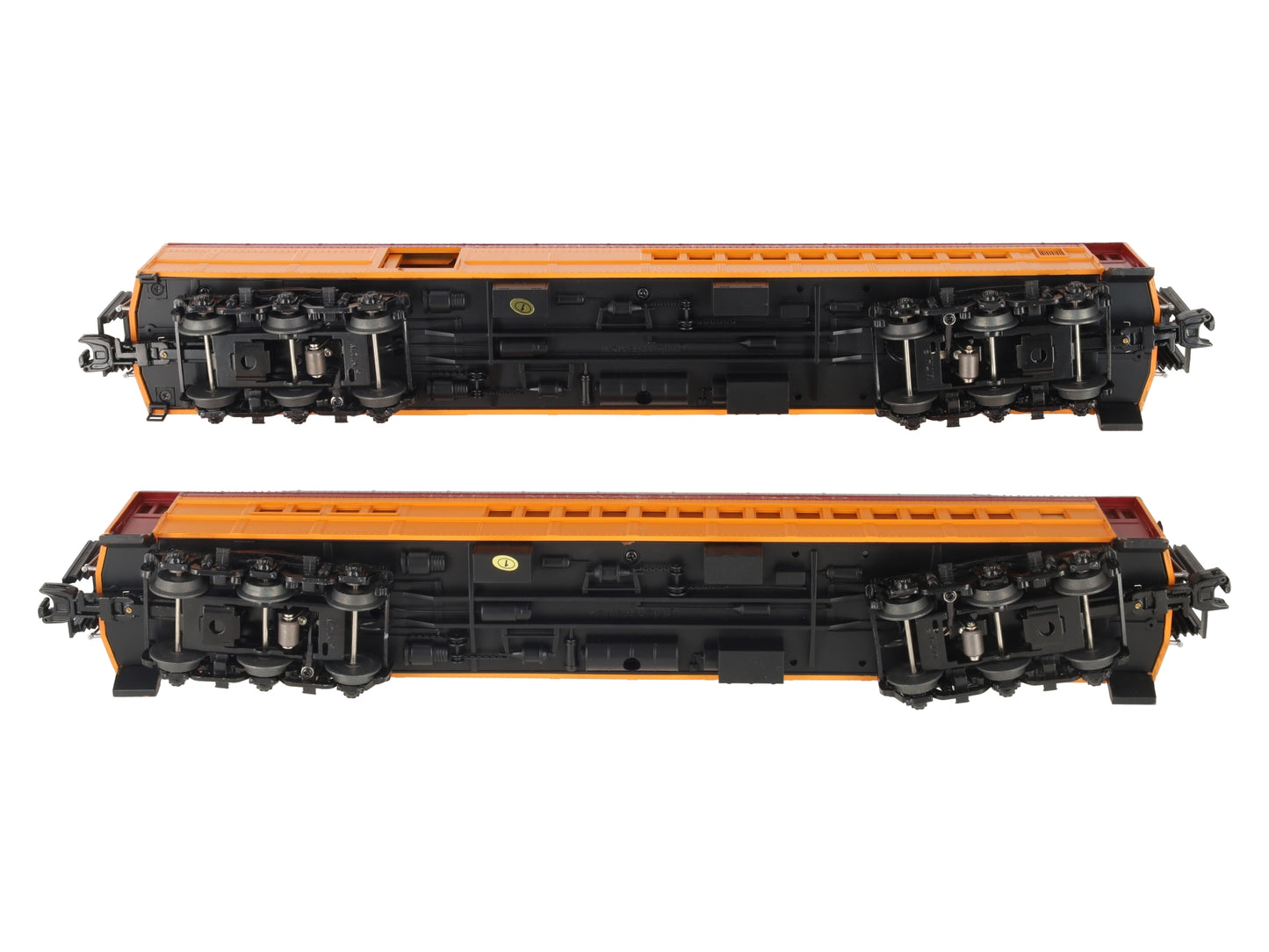 MTH 20-41022 O Milwaukee 70' Madison Comb/Din Passenger Car Set (Set of 2) LN/Box
