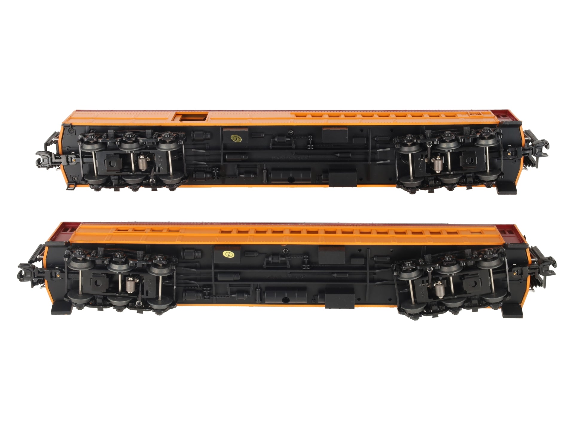 MTH 20-41022 O Milwaukee 70' Madison Comb/Din Passenger Car Set (Set of 2) LN/Box